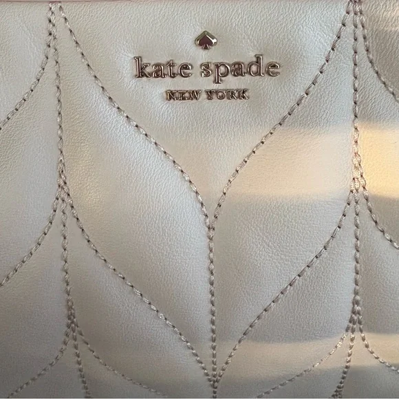 💗💗KATE SPADE KENDALL BRIAR LANE PALE PINK QUILTED LEATHER CROSSBODY BAG!💗💗 - Picture 4 of 10